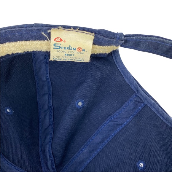 Vintage Sportsman Blue Hat Cap with BINKS embroidery - Picture 7 of 7